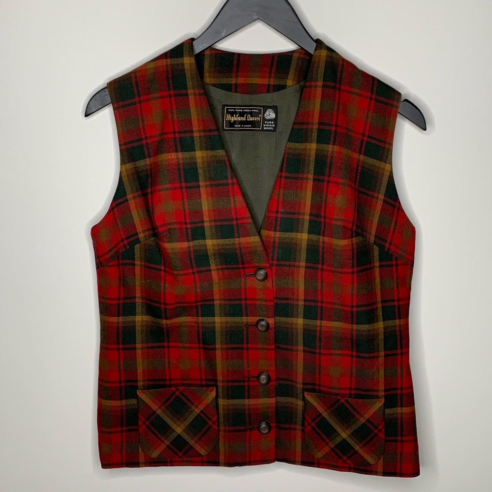 1970’s Vintage Highland Queen Vest - Picture 4 of 4